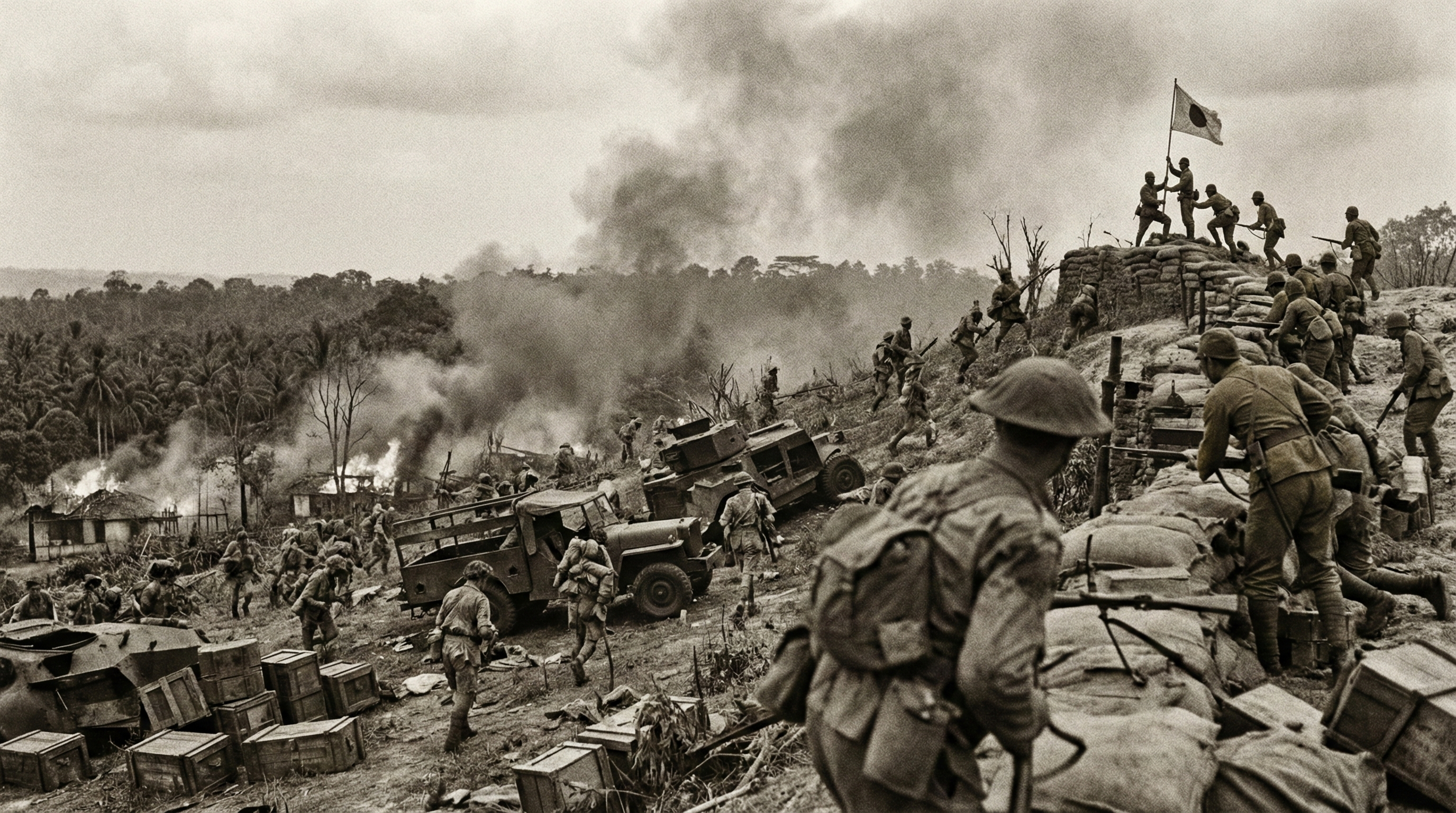 On This Day: 1942 - Second day of the Battle of Bukit Timah is fought in Singapore
