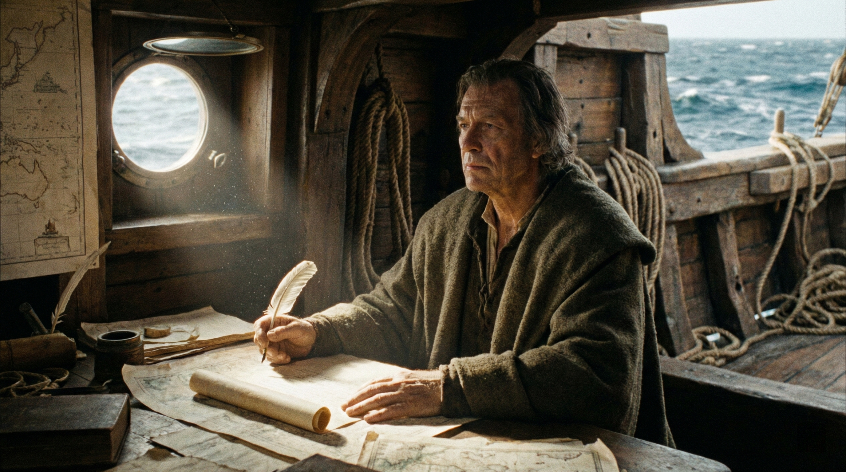 On This Day: 1493 - While on board the Niña, Christopher Columbus writes an open letter (widely distributed upon hi