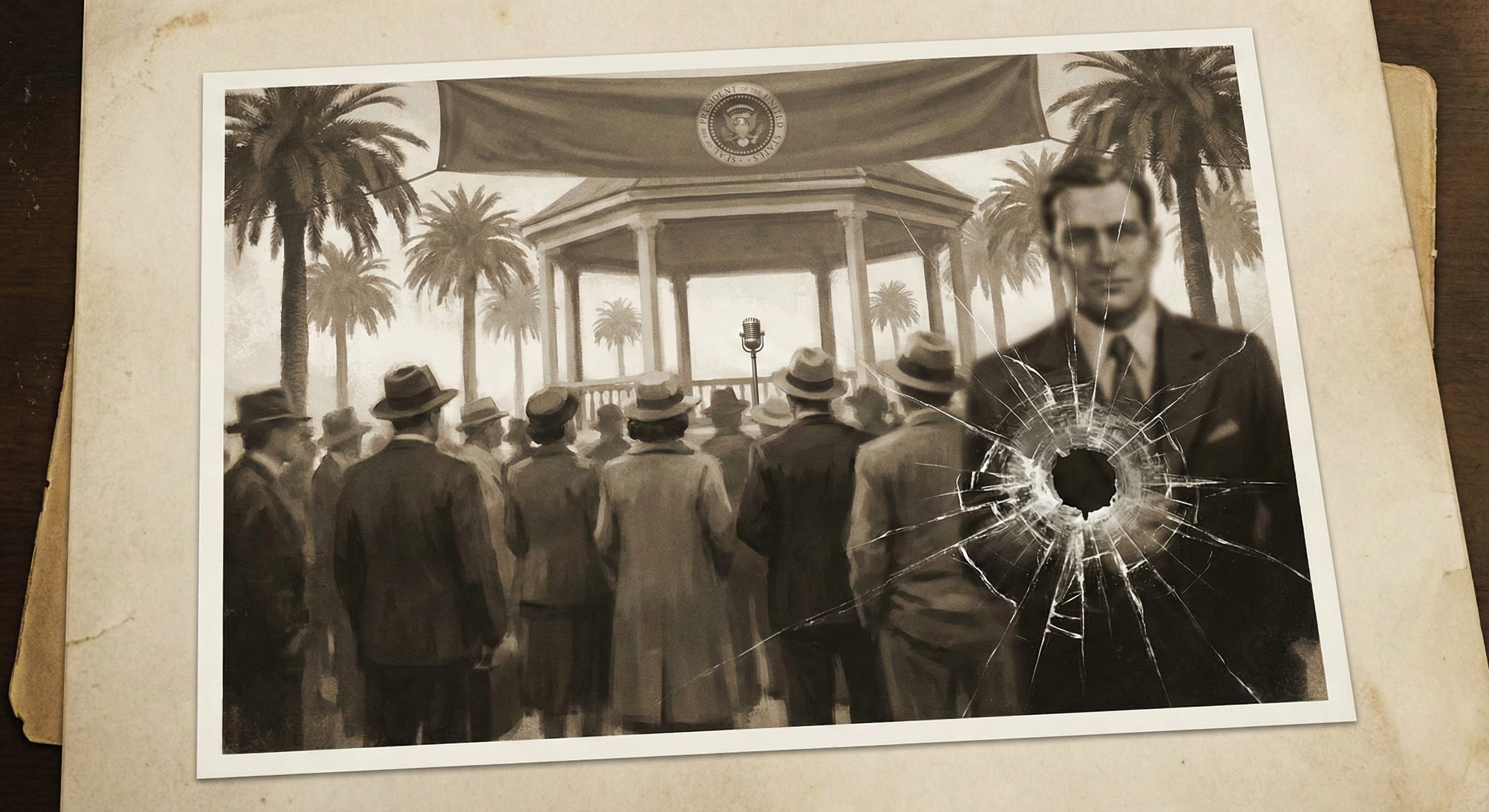 On This Day: 1933 - In Miami, Giuseppe Zangara attempts to assassinate US President-elect Franklin D