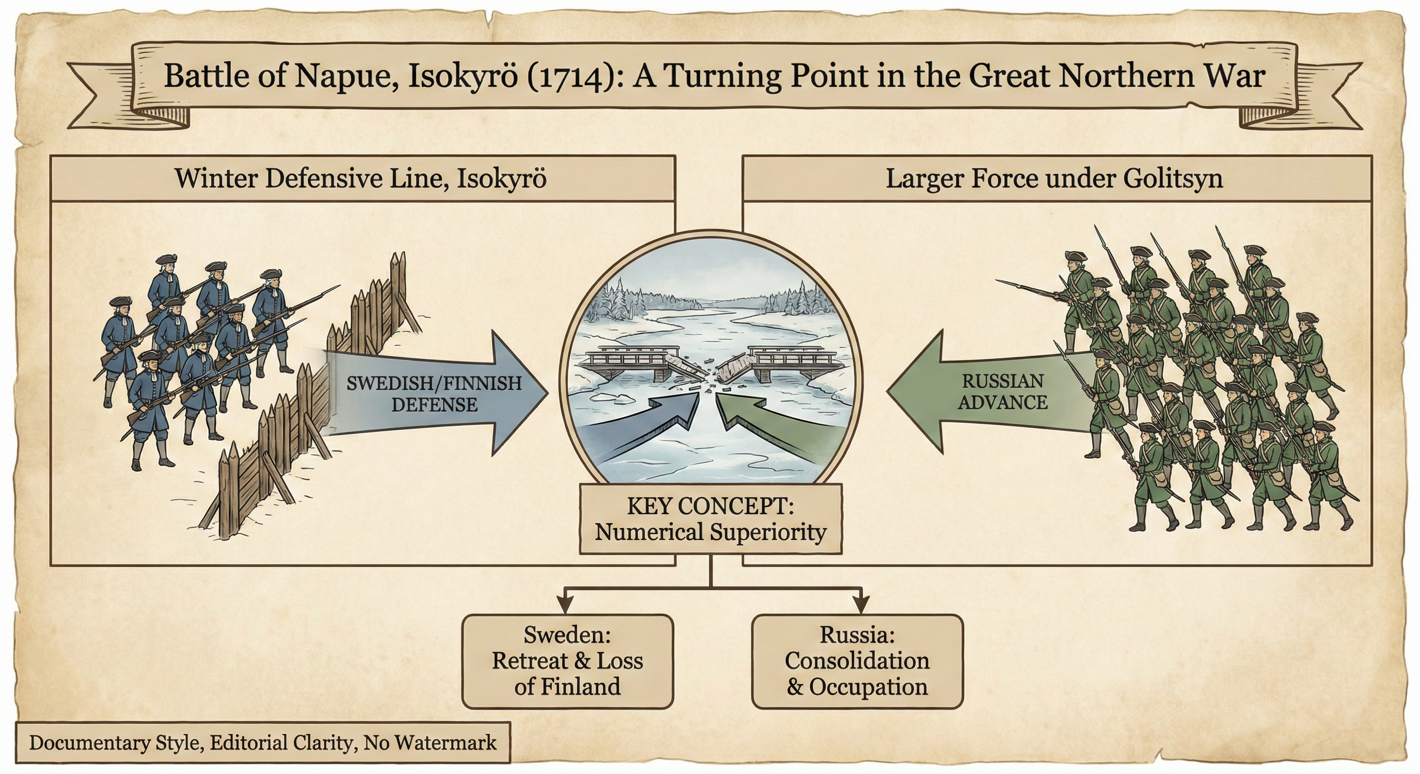 On This Day: 1714 - The battle of Napue between Sweden and Russia is fought in Isokyrö, Ostrobothnia image 2